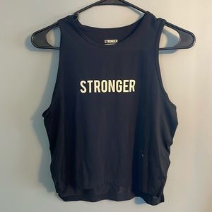 Stronger workout tank top